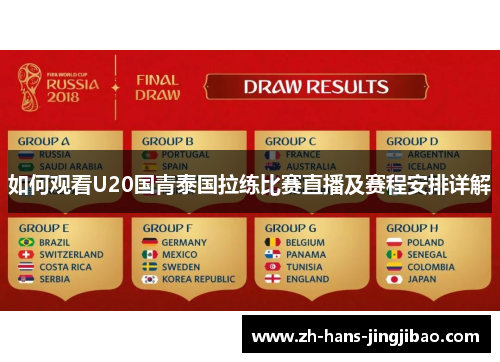 如何观看U20国青泰国拉练比赛直播及赛程安排详解